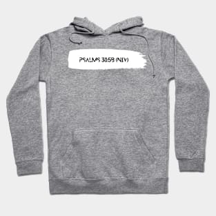 White Redemption Stripe Psalms 30:5b Hoodie